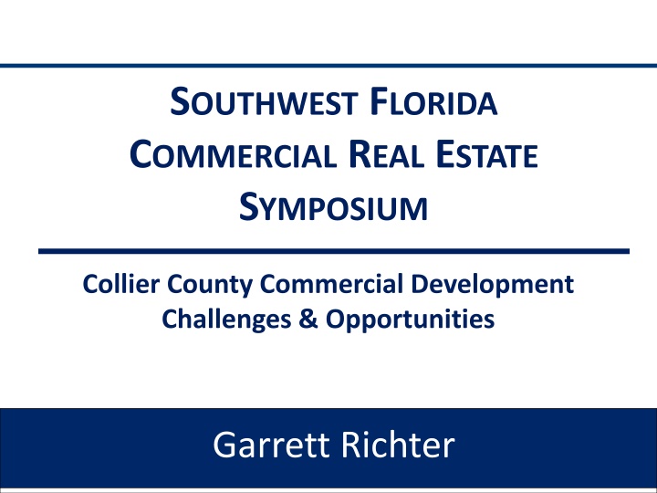s outhwest f lorida c ommercial r eal e state