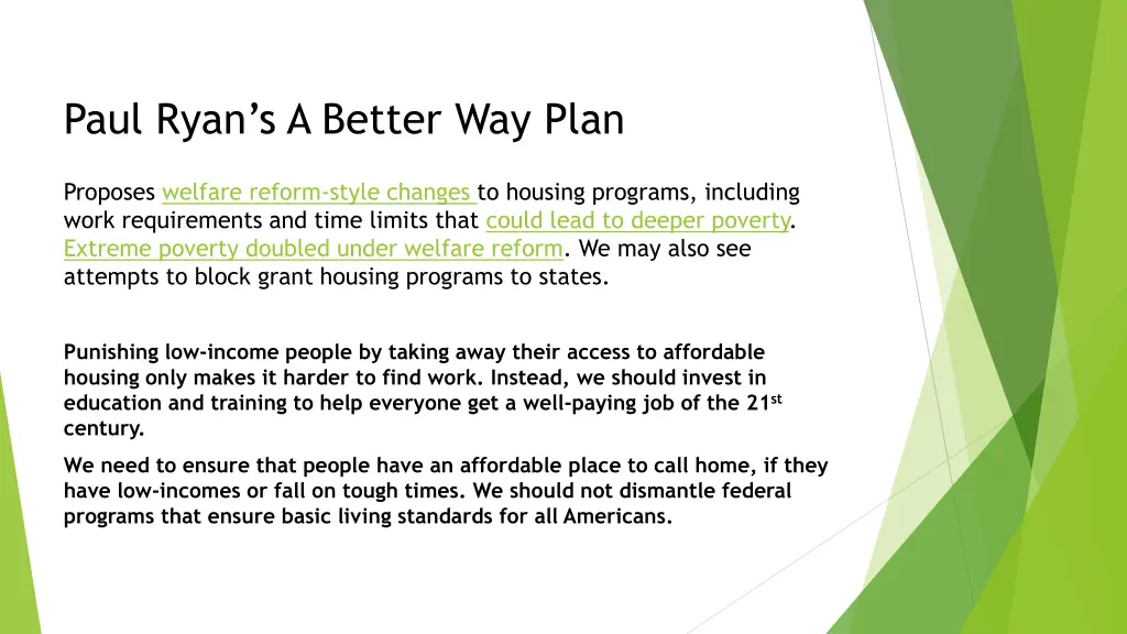 paul ryan s a better way plan