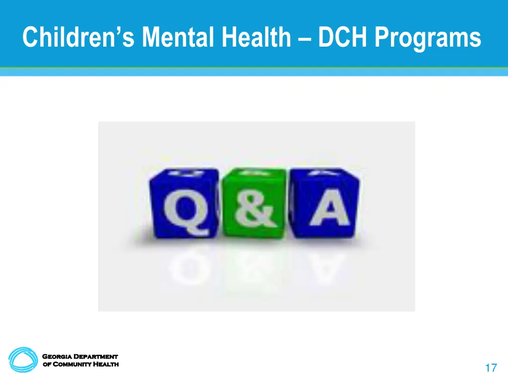 children s mental health dch programs