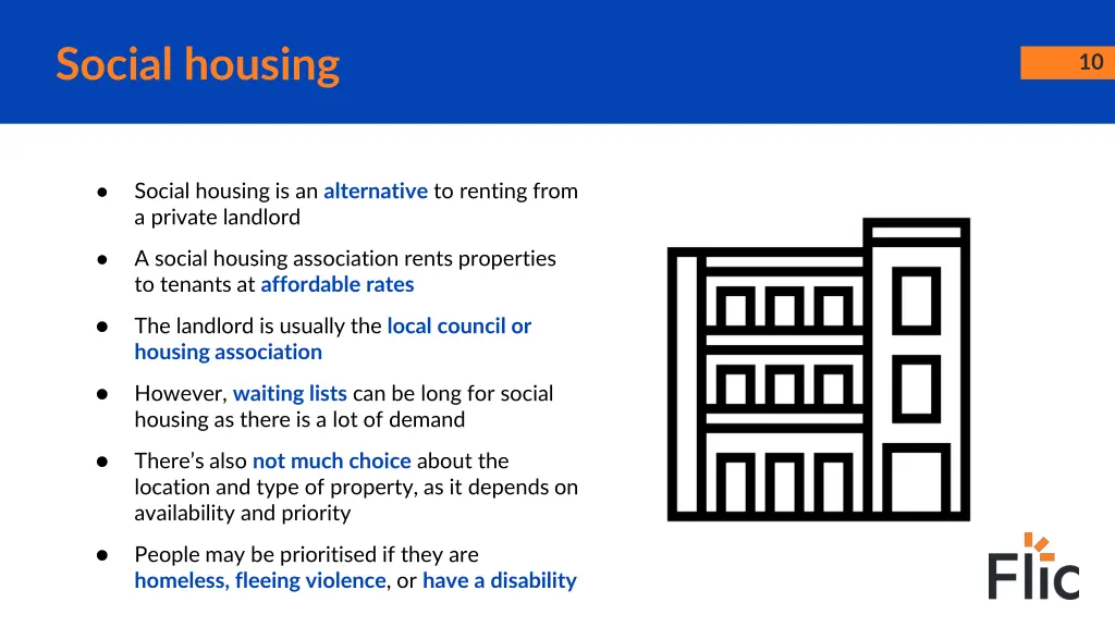 social housing