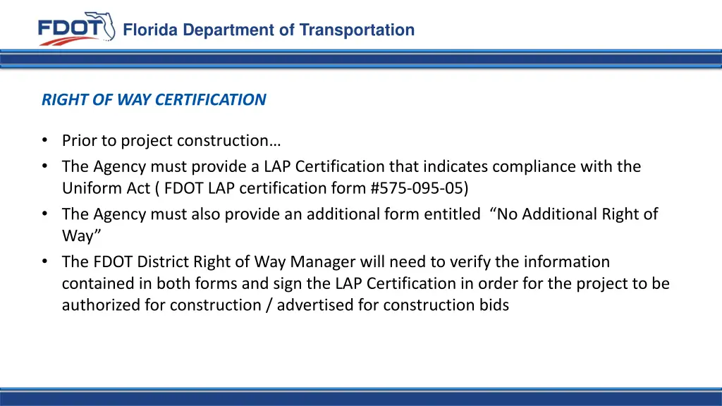 florida department of transportation 15