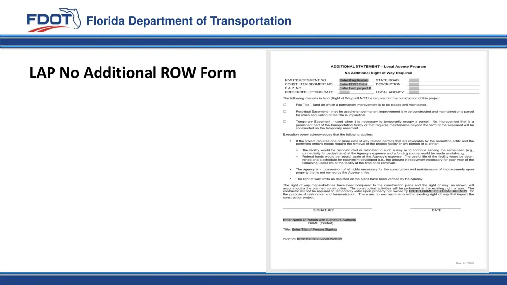 florida department of transportation 17