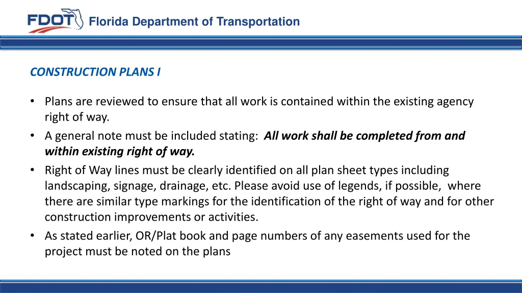 florida department of transportation 19