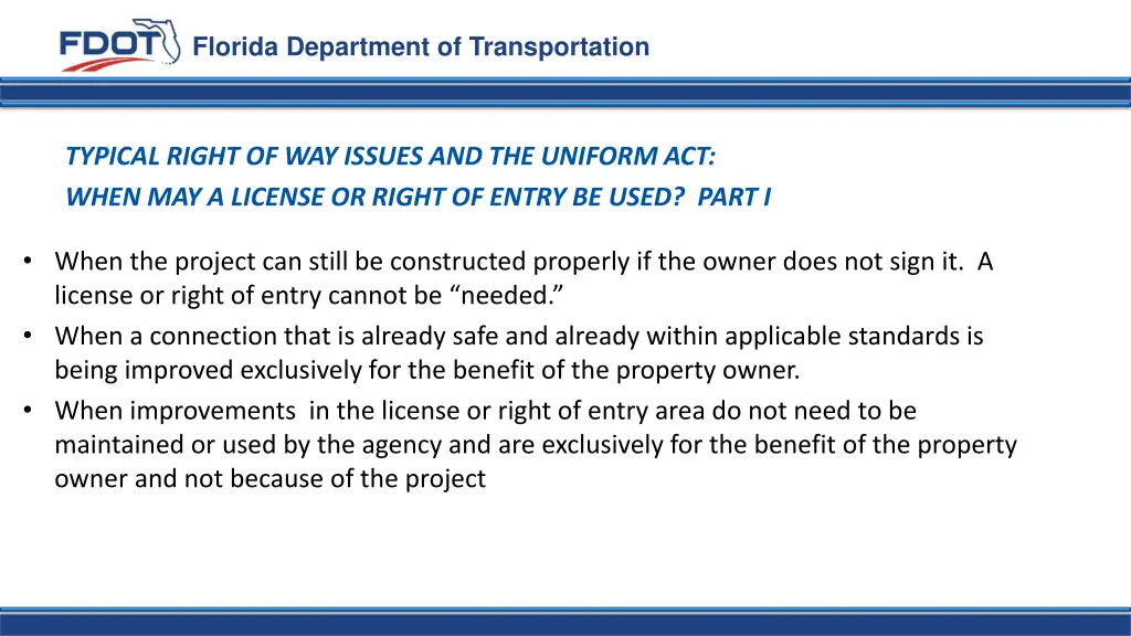 florida department of transportation 7