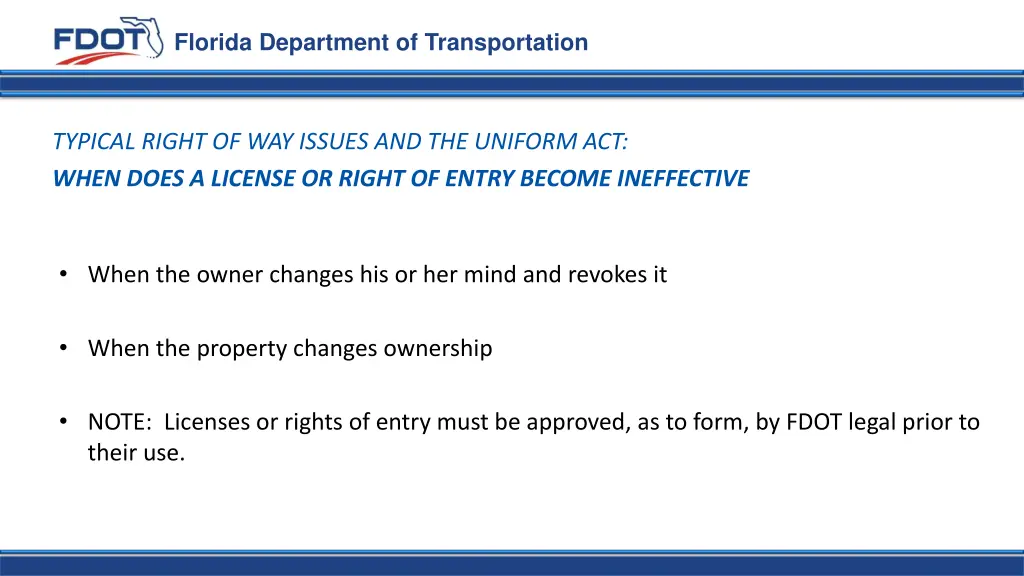 florida department of transportation 9