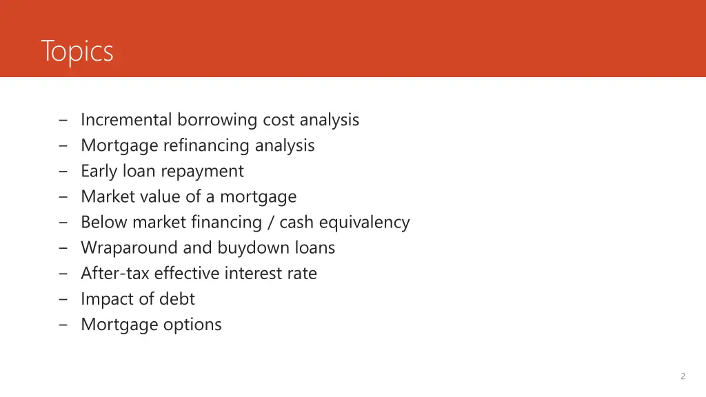 topics