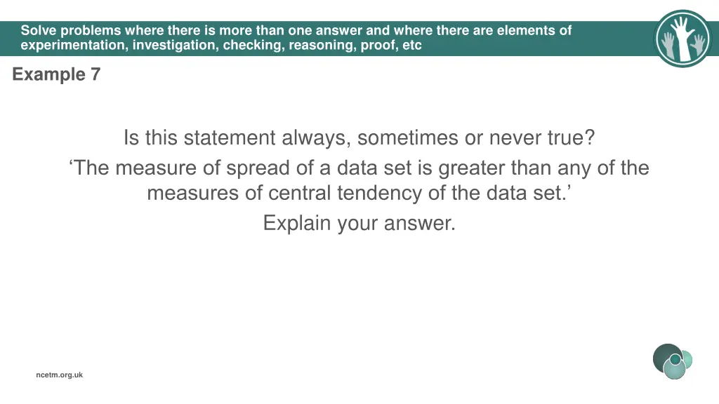 solve problems where there is more than