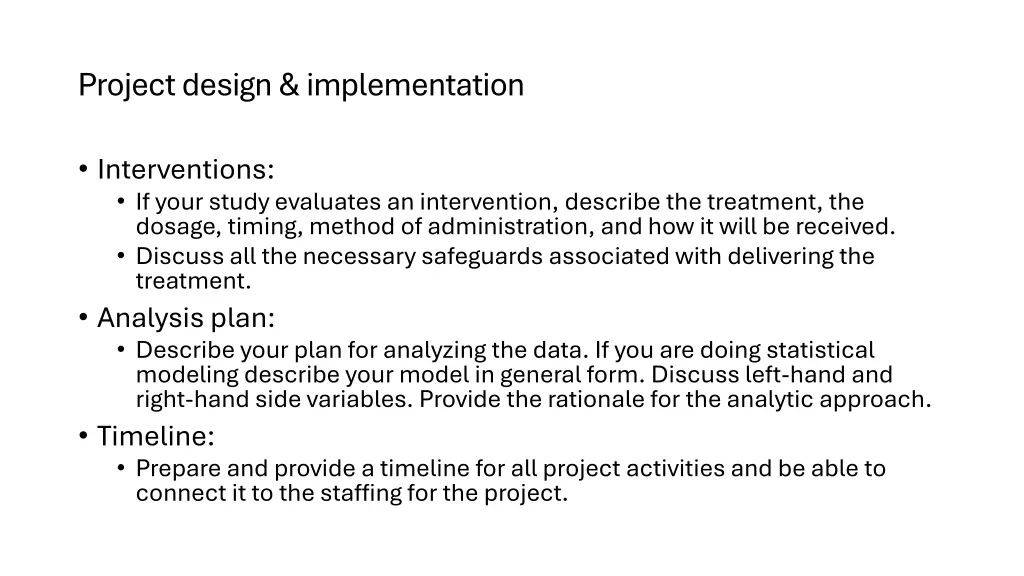 project design implementation 1