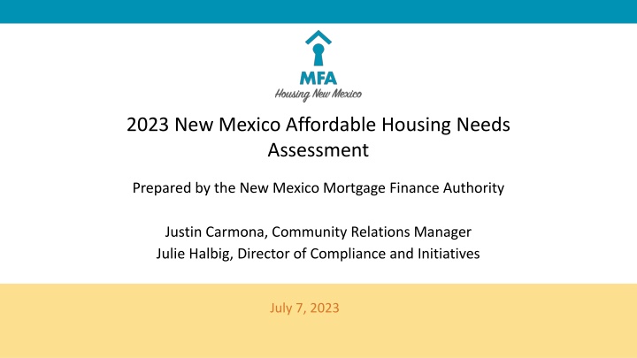 2023 new mexico affordable housing needs