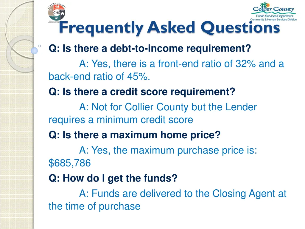 frequently asked questions