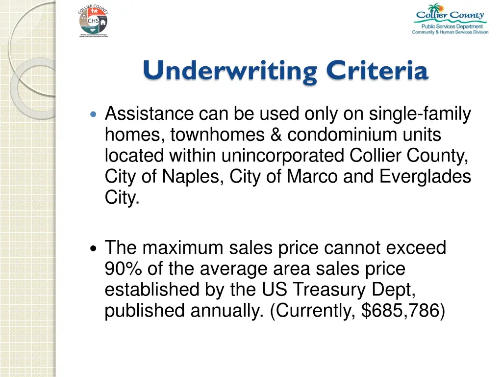 underwriting criteria 2