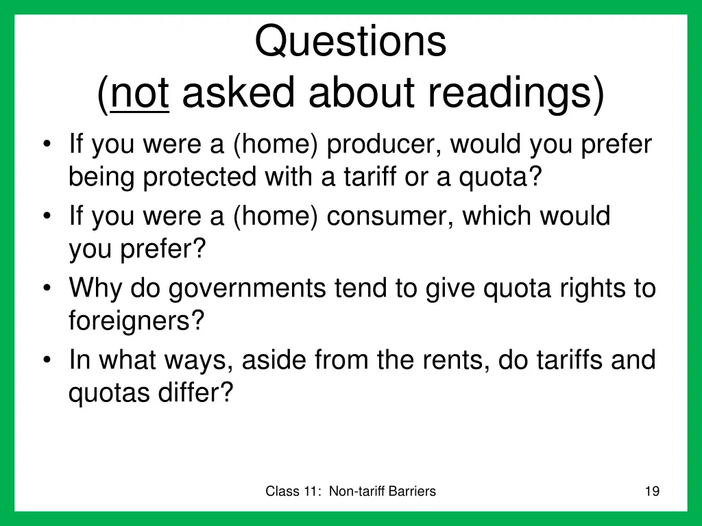 questions 1
