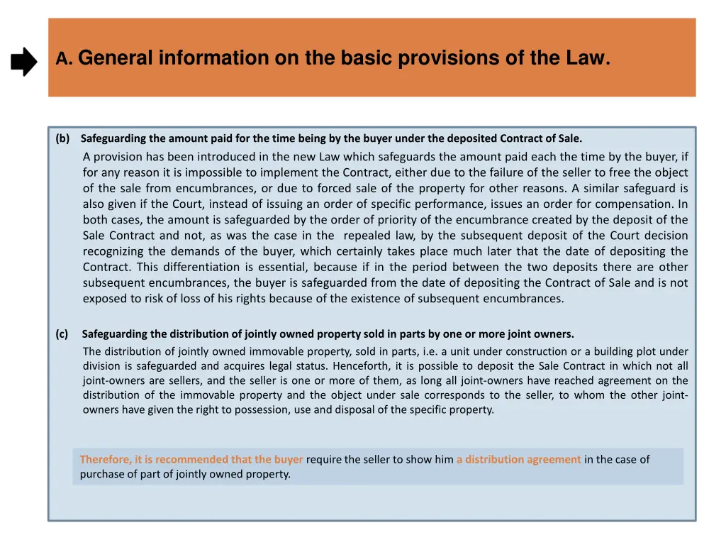 general information on the basic provisions 3