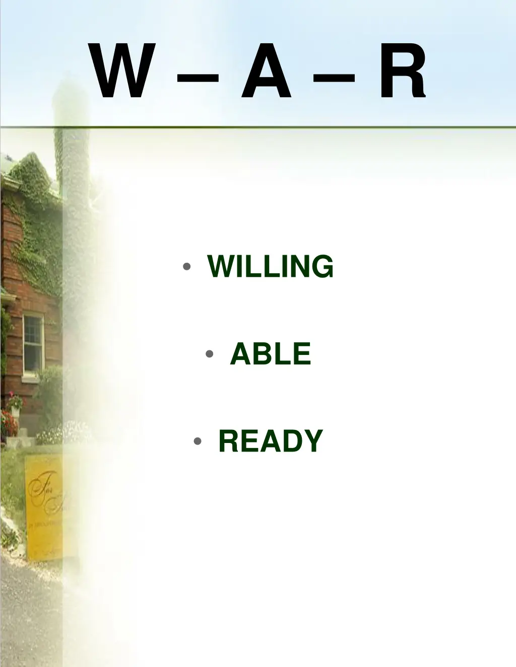 w a r