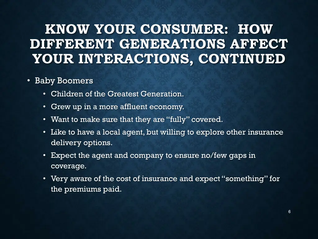 know your consumer how different generations 1