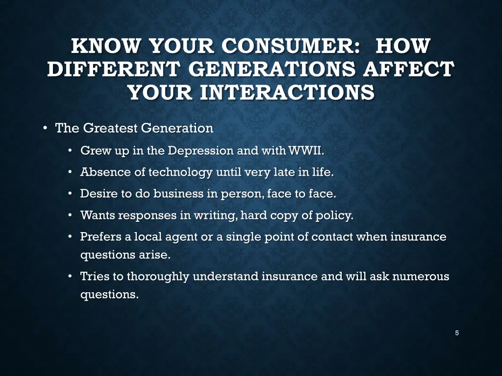 know your consumer how different generations