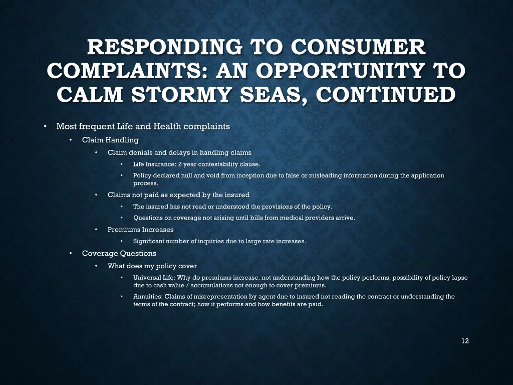 responding to consumer complaints an opportunity 1