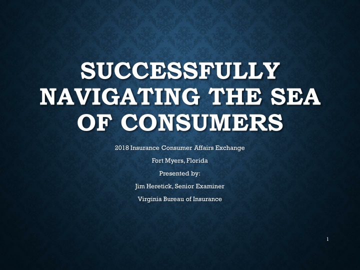 successfully navigating the sea of consumers