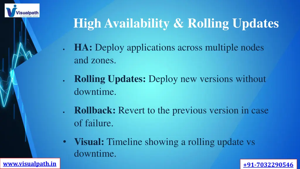 high availability rolling updates