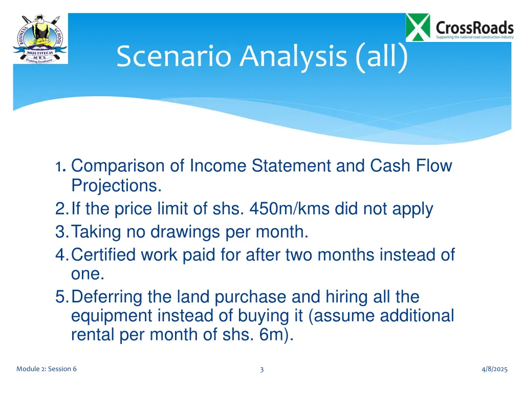 scenario analysis all