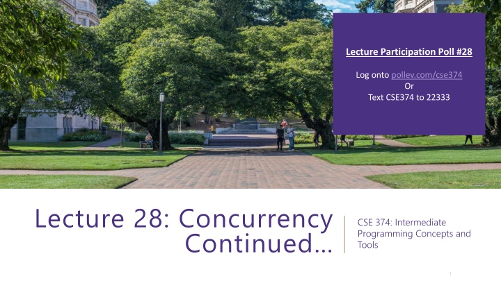 lecture participation poll 28