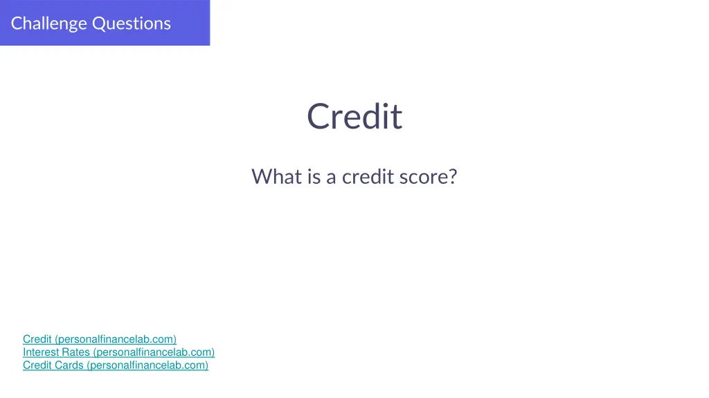 challenge questions 2