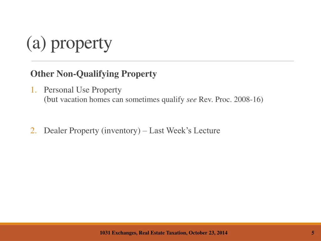 a property 1