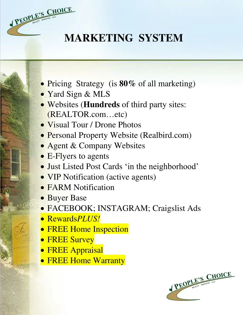 marketing system