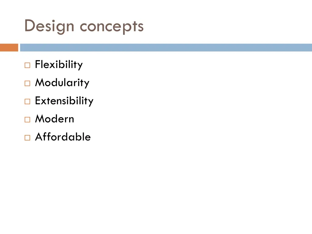 design concepts