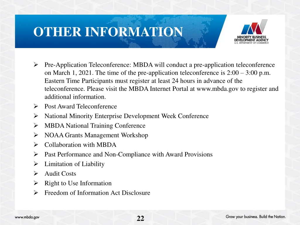 other information
