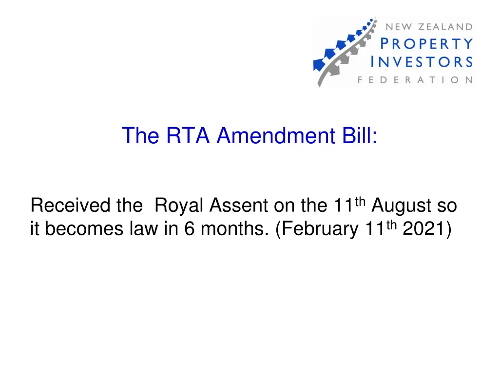 the rta amendment bill