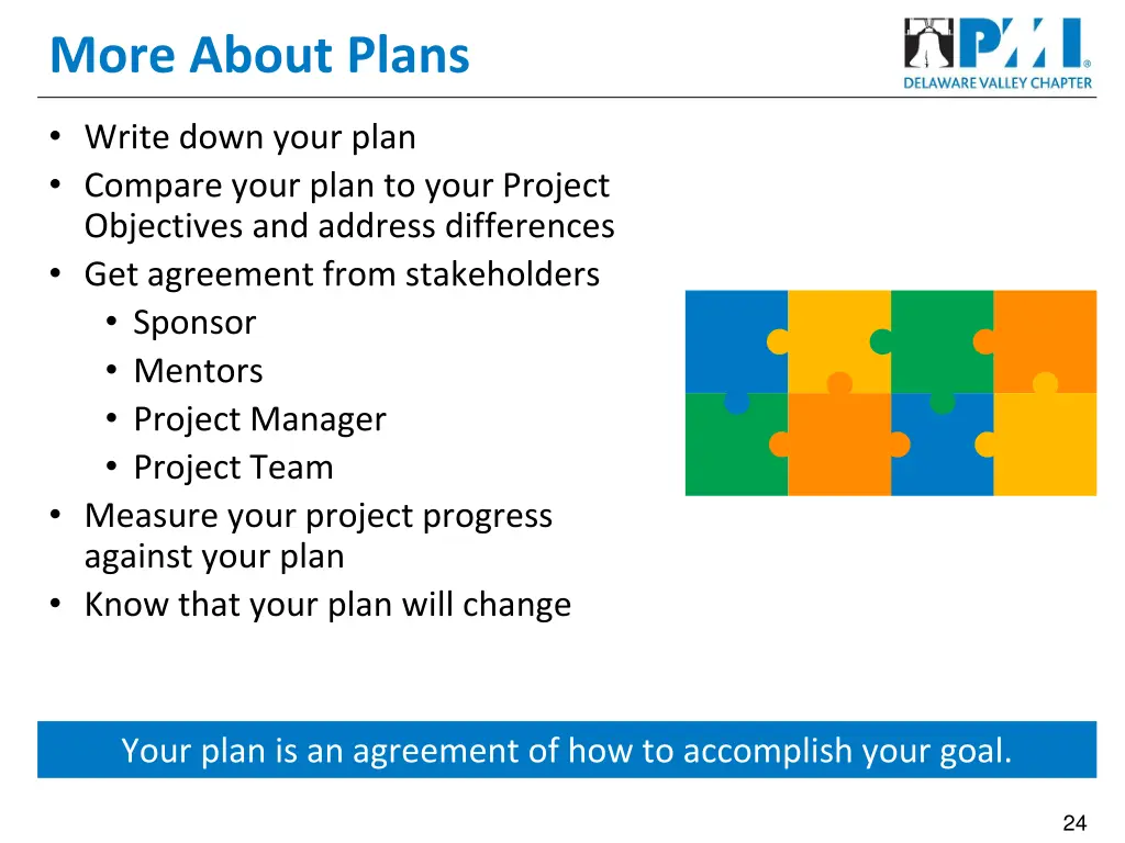 more about plans
