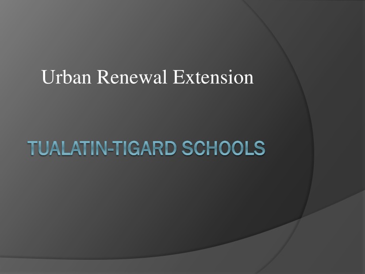 urban renewal extension
