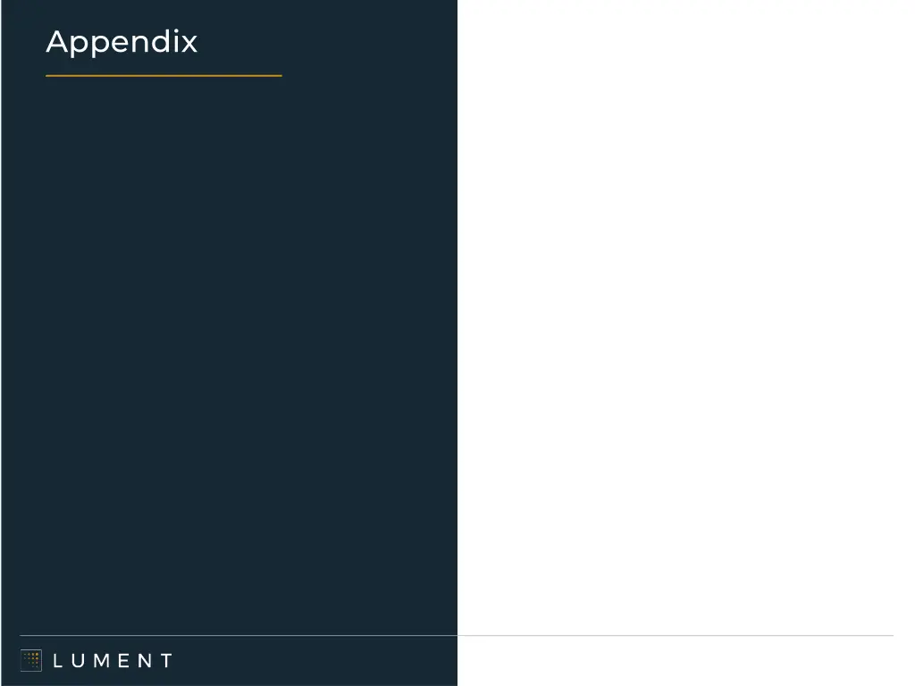 appendix