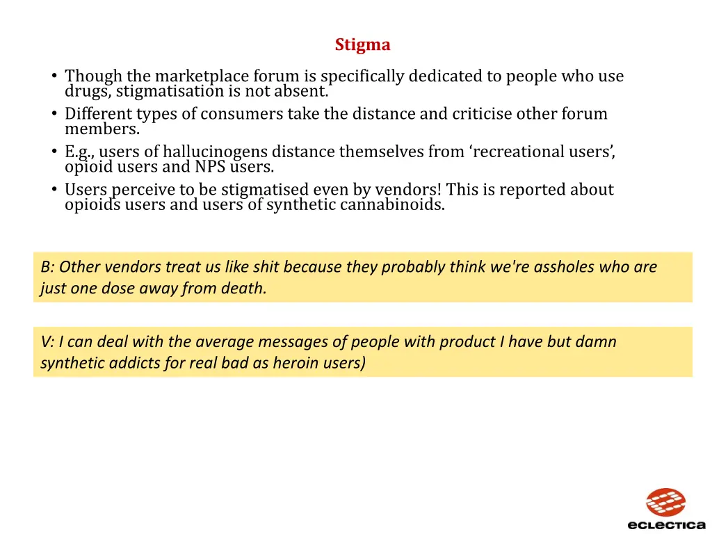 stigma