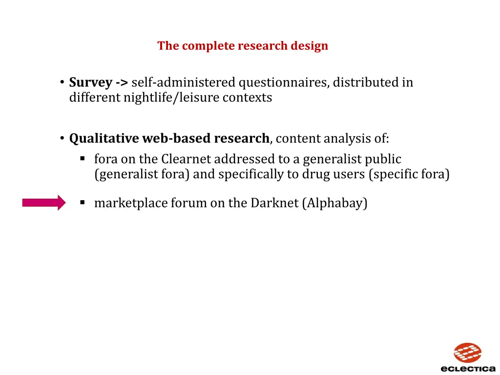 the complete research design
