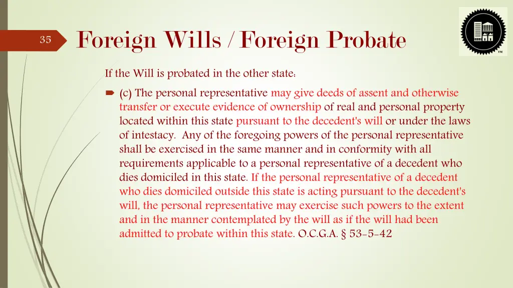 foreign wills foreign probate 2