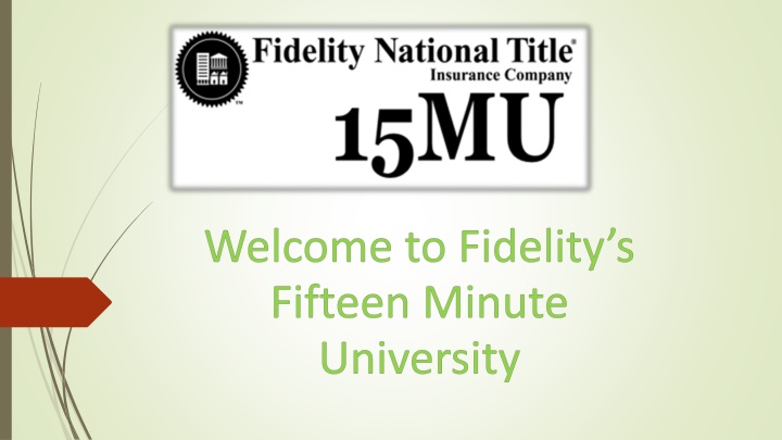 welcome to fidelity s fifteen minute university