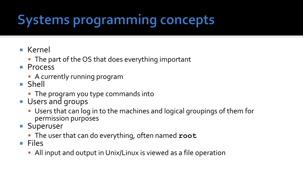 kernel the part of the os that does everything