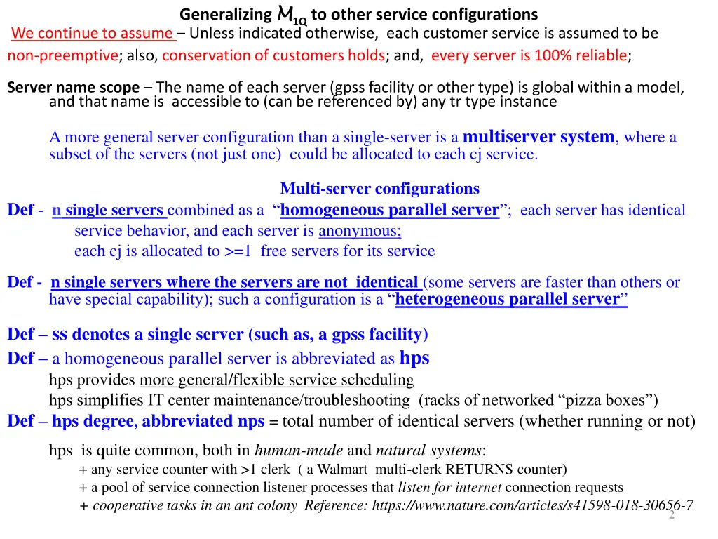 generalizing m