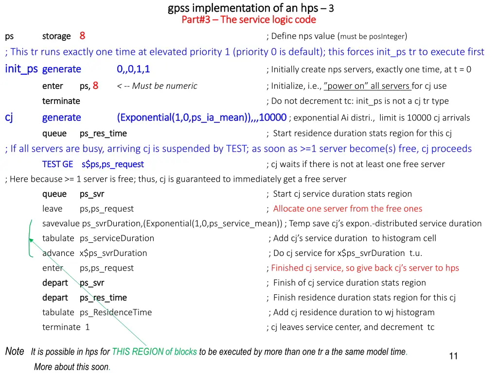 gpss implementation of an gpss implementation 1