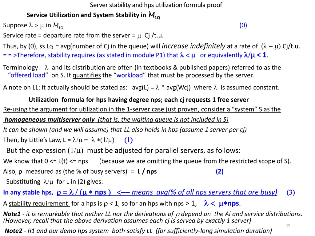 s server erver stability and stability and hps
