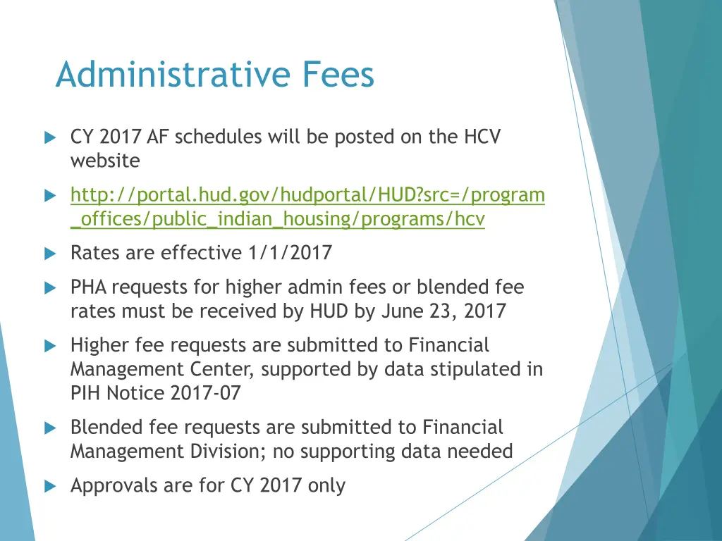 administrative fees 2
