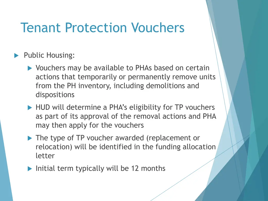 tenant protection vouchers 2