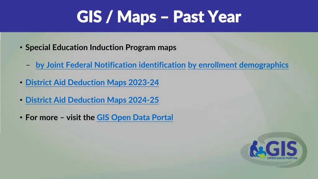 gis maps gis maps past year