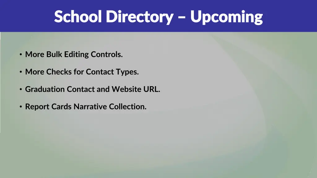 school directory school directory upcoming