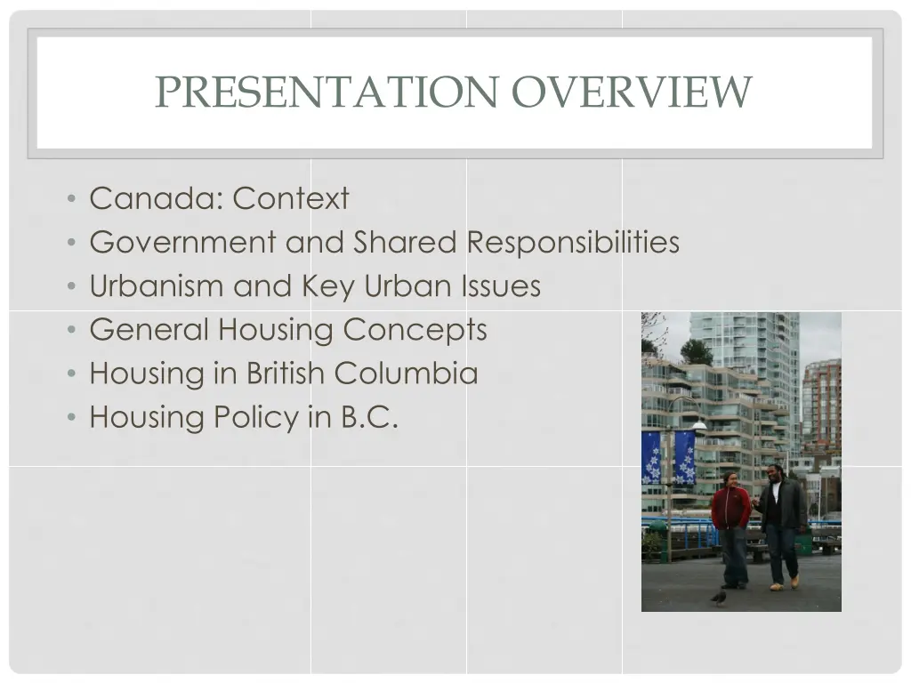 presentation overview