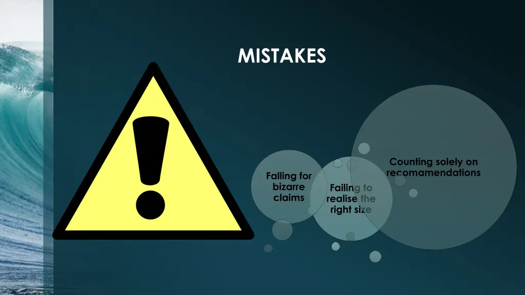 mistakes