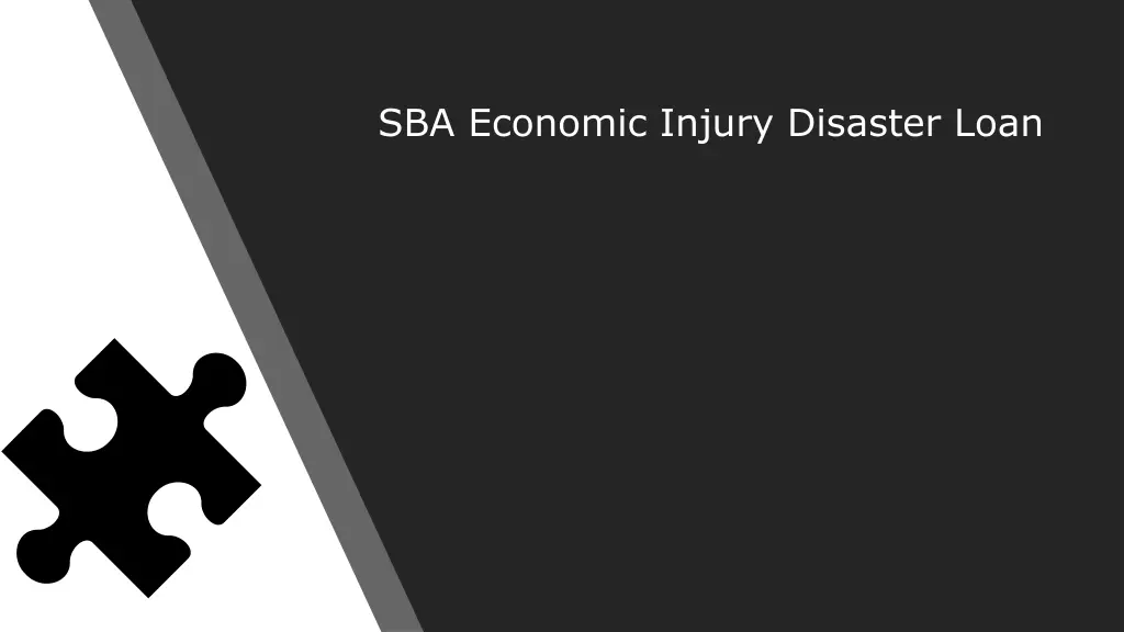 sba economic injury disaster loan