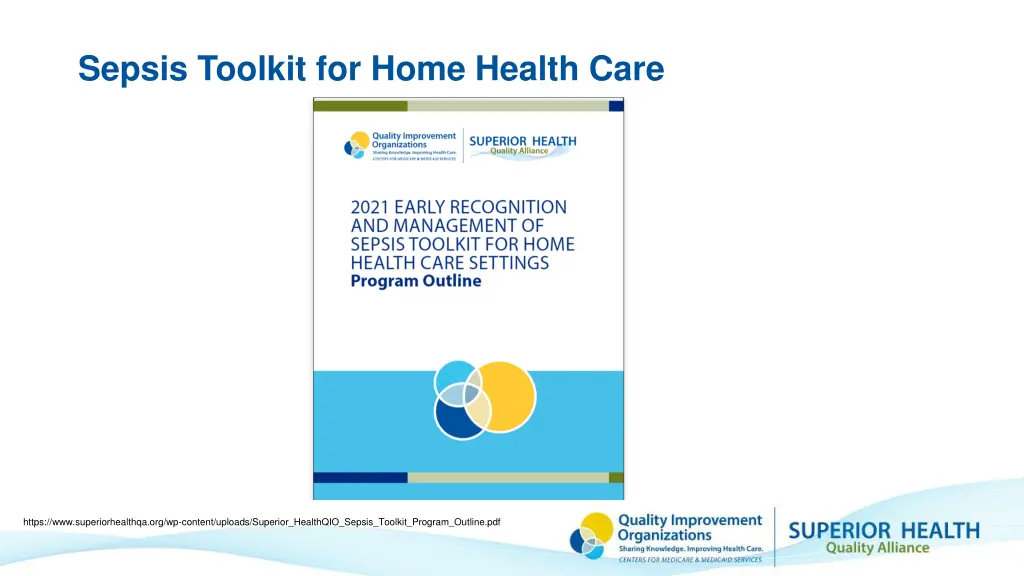sepsis toolkit for home health care